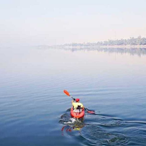 KAYAK ON THE ALEXANDRIA BAHARY BEACH