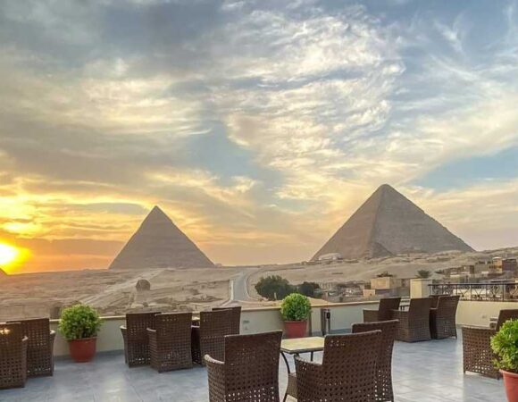 1 HOUR ATV AT GIZA PYRAMIDS WITH BREAKFAST AT PYRAMIDS VIEW RESTAURANT